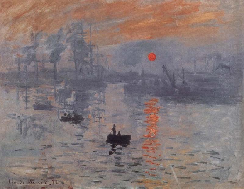 Sunrise, Claude Monet